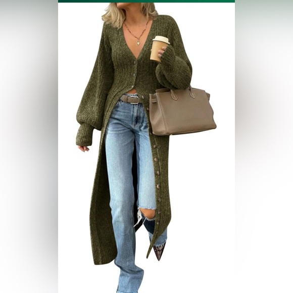 None Sweaters - 🆕Women's Long Cardigan Sweater